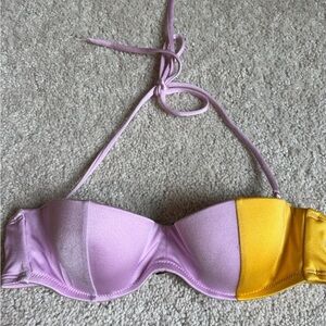 Victoria’s Secret Pink and Orange Bikini Top